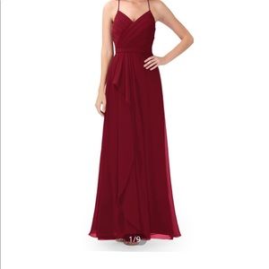 Azazie Dawn - Burgundy Size A 4